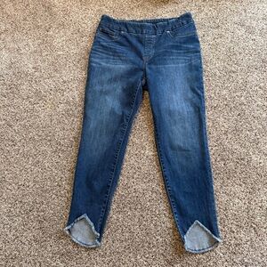 Chico's Dark Blue Ankle Jeans